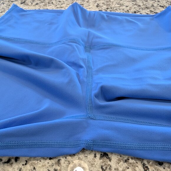 HEYNUTS Yoga Pro Leggings M High-Waisted Buttery Soft Bright Vivid Blue - Picture 3 of 7